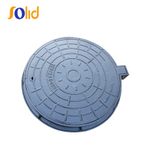 EN124 D400 60x60 Epoxy Painting Ductile Iron Sewer Manhole cover and Drain Grating Price